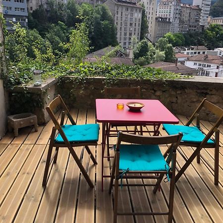 T2 Avec Terrasse Calme Et Ensoleillee Saint-Claude Exterior foto